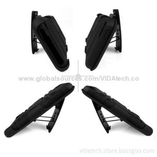 Combo Holster 2-in-1 Silicone and Rubber PC Case for iPod Touch 5